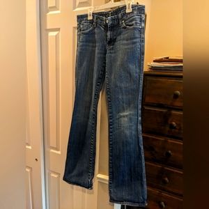 7 For All Mankind Low Waist Jeans 28